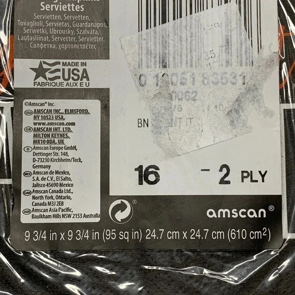 Halloween Napkins HAUNT IT 2-Ply Paper 16 Count New - Picture 3 of 3